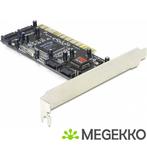 Delock 70154 PCI-kaart > 4 x interne SATA met RAID, Computers en Software, Netwerkkaarten, Verzenden, Nieuw, DeLock