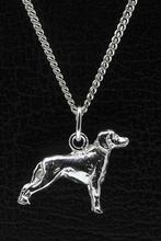Zilveren Duitse brak ketting hanger - groot, Verzenden, Nieuw