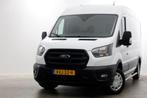 Ford Transit 2.0 TDCI 130pk L3H2 Trend Airco/Camera 08-2023, Gebruikt, Euro 6, Wit, Dealer onderhouden