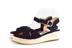 Bluebox Sandalen in maat 40 Zwart | 10% extra korting, Verzenden, Zwart, Sandalen of Muiltjes, Zo goed als nieuw