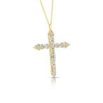 Halsketting - 18 karaat Geel goud - 3.03ct. tw. Diamant, Sieraden, Tassen en Uiterlijk, Kettingen, Nieuw