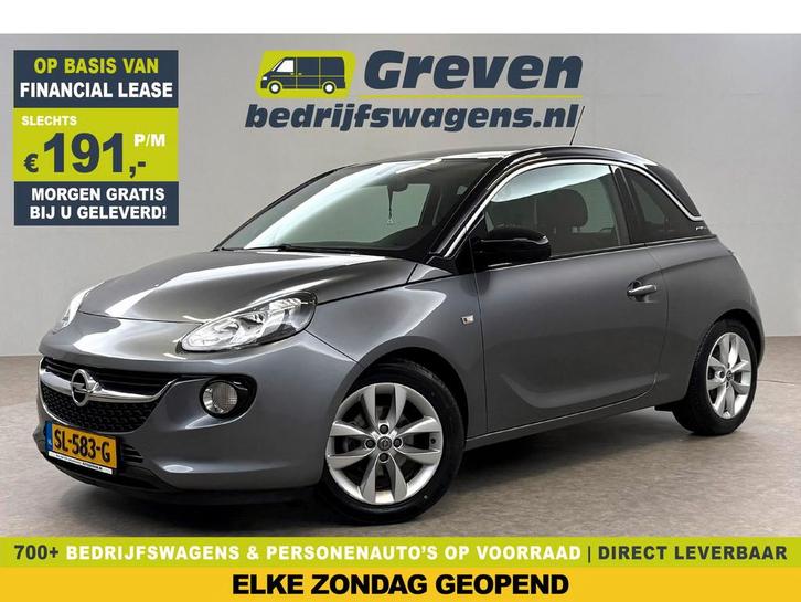 Opel ADAM 1.0 Turbo Jam Favourite | LED | Carplay | Airco, Auto's, Opel, Te koop, Handgeschakeld, Financial lease, Benzine, Zilver of Grijs