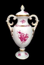 Herend - Vaas -  Apponyi paarse amfora vaas met deksel  -, Antiek en Kunst
