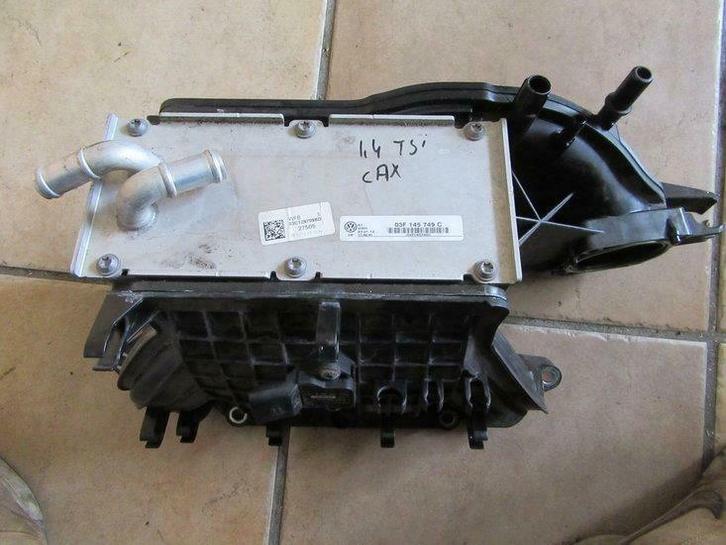 VW Laadluchtkoeler Spruitstuk cax Vag 03C145749C 03C129709BD, Auto-onderdelen, Motor en Toebehoren, Verzenden