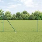 vidaXL Hexagon Fence Groen 1.6x10 m Staal, Tuin en Terras, Verzenden, Nieuw