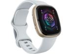 Fitbit Sense 2 Goud (Blauw, Wit), Verzenden, Zo goed als nieuw