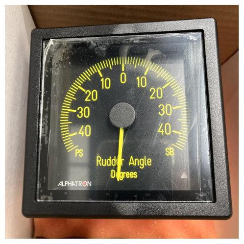 Bieden: Deif Alphatron XL96 Rudder Angle, Watersport en Boten, Navigatiemiddelen en Scheepselektronica, Kabel of Apparatuur, Nieuw