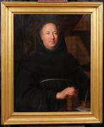 Franse school (XVII) - Portrait of a Benedictine abbot, Antiek en Kunst