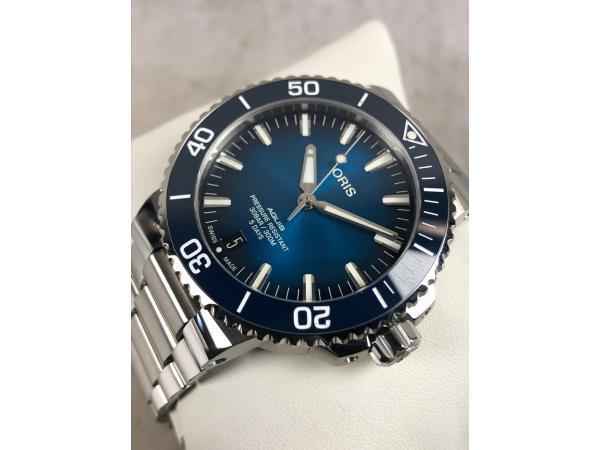 Veiling - Oris Aquis Date Cal. 400 01 400 7763 4135-07 8 24, Sieraden, Tassen en Uiterlijk, Horloges | Heren