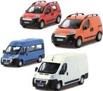 Bburago Furgoni Italianië  Fiat auto Schaal 1:43- 1 stuk ass, Ophalen of Verzenden, Nieuw
