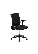 Steelcase Think – NEN 1335 bureaustoel – Zwart – Refurbished, Zwart, Nieuw, Ophalen of Verzenden, Bureaustoel