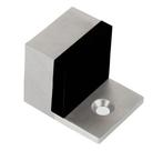 Deurstop vloermontage 32x32x40mm rvs mat, Ophalen of Verzenden, Nieuw