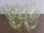 Drinkservies (9) - Kristal - 9 iranium glazen 1920