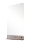 SALE - Spiegel Nelim 60 met planchet - Houtlook