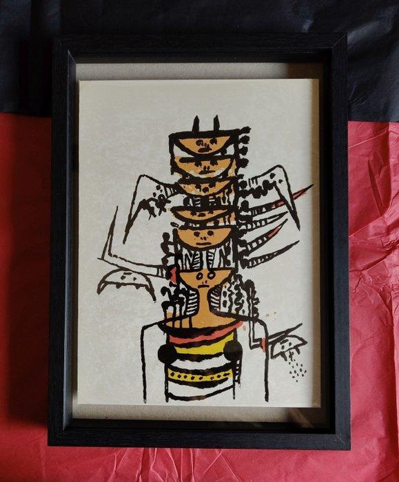 Wifredo Lam (1902-1982) - Lithograph from 1979, Antiek en Kunst, Antiek | Overige Antiek
