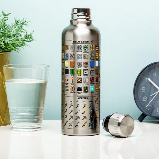 Paladone Minecraft Iconen Thermosfles, Antiek en Kunst, Antiek | Servies los, Verzenden