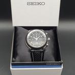 Seiko - 45mm. CHRONOGRAPH ALARM TACHYMETER BLACK - Zonder, Sieraden, Tassen en Uiterlijk, Horloges | Antiek