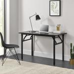 Eettafel bureau 120x60x75 - 76,4 cm opvouwbaar verstelbaar d, Huis en Inrichting, Verzenden, Nieuw