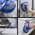 ProPlus Telescopische wasborstel - microvezel chenille -..., Caravans en Kamperen, Caravan accessoires, Ophalen of Verzenden, Nieuw