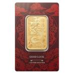 1 Troy Ounce - Goud - 1 oz 9999 Gold PAMP Suisse Good Luck, Postzegels en Munten, Edelmetalen en Baren