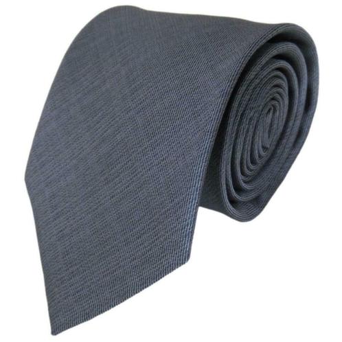 XL stropdas 160cm donkergrijs • katoen • Stropdassen grijs, Kleding | Heren, Stropdassen, Effen, Grijs, Nieuw, Verzenden