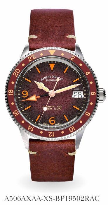 Armand Nicolet - VS1 GMT - Zonder Minimumprijs - A506AXAA, Sieraden, Tassen en Uiterlijk, Horloges | Heren