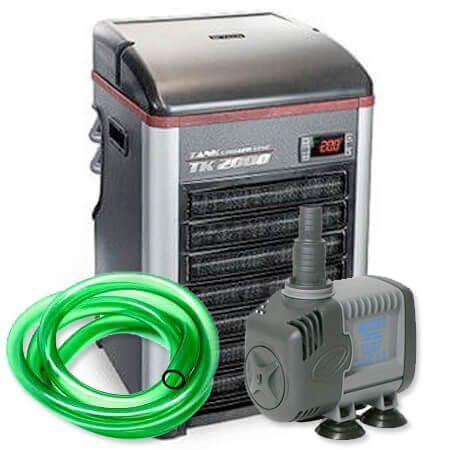 Teco koeler TK2000H complete set met slang en pomp (met verw, Dieren en Toebehoren, Vissen | Aquaria en Toebehoren, Ophalen of Verzenden