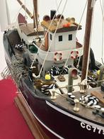 Maritieme objecten - Hout- Kotter CC775529 uit Dax, Antiek en Kunst