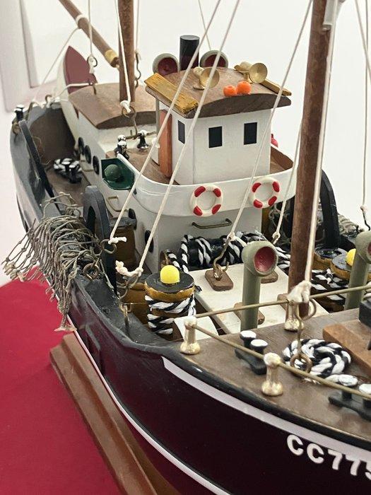 Maritieme objecten - Hout- Kotter CC775529 uit Dax, Antiek en Kunst, Curiosa en Brocante