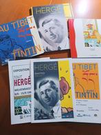 Tintin Set van 6 catalogi en documenten over Hergé/Tintin. -, Boeken, Nieuw