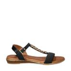 Dolcis sandalen voor dames in het Zwart, Dolcis, Verzenden, Zwart, Nieuw
