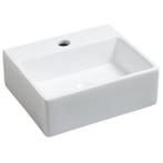 BWS Keramische Fontein Wit 33.5x29 cm, Doe-het-zelf en Verbouw, Sanitair, Ophalen of Verzenden, Nieuw, Overige typen