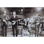 Wandbord Concert Bord - The Beatles Live In Concert On TV, Verzamelen, Ophalen of Verzenden, Nieuw, Poster, Artwork of Schilderij