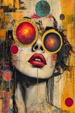 Felix van Horst - Crimson Circles (XXL)