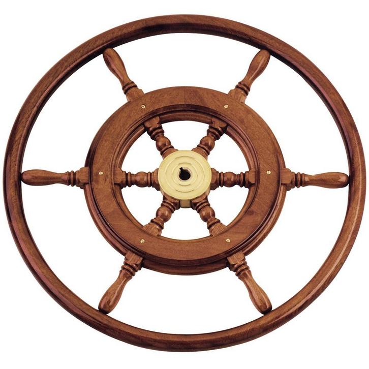 Allpa Stuurwiel Klassiek Type 3B Mahonie 46 - 55 - 60 - 70 c, Watersport en Boten, Bootonderdelen, Nieuw, Ophalen of Verzenden