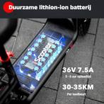 Elektrische Step met Zitje i12 - Zwart - 500w, Verzenden, Nieuw, Elektrische step (E-scooter), Iscooter