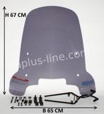 Aplus windshield for peugeot new vivacity smoke, Ophalen, Nieuw, Overige typen, Aplus