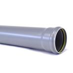 PVC Afvoerbuis SN4 met Manchetmof Grijs KOMO, Ophalen