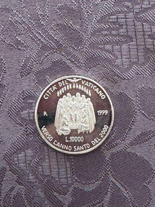Vaticaan. 10000 Lire 2000 Jean-Paul II (Zonder Minimumprijs), Postzegels en Munten, Munten | Europa | Niet-Euromunten