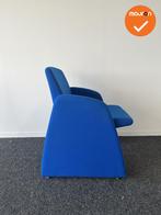 Artifort - Wachtkamerstoel - met blauwe stoffering, Vergader- of Presentatieruimte, Ophalen of Verzenden, Gebruikt, Stoel