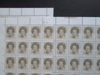 Nederland - Koningin Beatrix in Zwart in 2 complete vellen, Postzegels en Munten, Postzegels | Nederland, Gestempeld