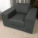 Fauteuil Lelystad - fauteuils - Grijs, Nieuw, Grijs, Stof