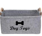 Opbergmand voor Hondenspeelgoed vilt (Spelen), Ophalen of Verzenden, Nieuw