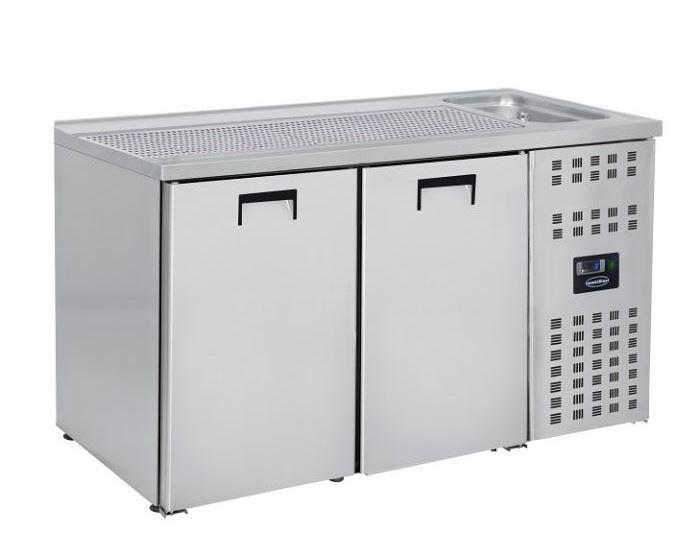 2 Deurs | RVS Bierfust Koeler | Spoelbak Rechts Combisteel, Zakelijke goederen, Horeca | Keukenapparatuur, Verzenden
