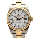 Rolex Oyster Perpetual Date 34 1505 uit 1978, Sieraden, Tassen en Uiterlijk, Horloges | Dames, Gebruikt, Polshorloge, Rolex, Verzenden