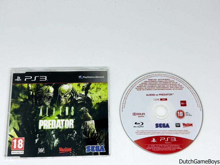 Playstation 3 / PS3 - Aliens Vs Predator - Promo, Spelcomputers en Games, Games | Sony PlayStation 3, Gebruikt, Verzenden