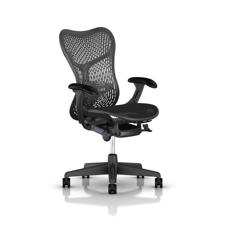 Herman Miller Mirra 2 Graphite Refurbished Bureaustoel, Huis en Inrichting, Bureaustoelen, Ergonomisch, Overige kleuren, Zo goed als nieuw