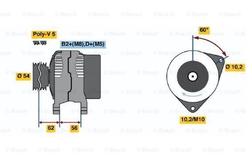 Dynamo / Alternator OPEL ASTRA G,H,GTC (1.2 16V,1.4,1.2..., Auto-onderdelen, Motor en Toebehoren, Nieuw, Ophalen of Verzenden