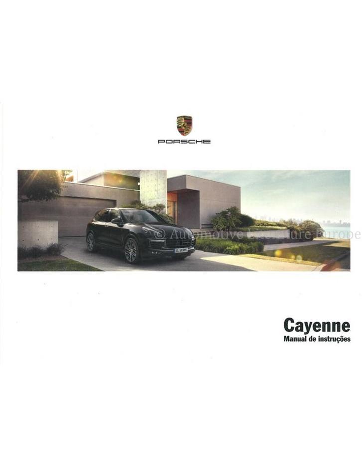 2016 PORSCHE CAYENNE INSTRUCTIEBOEKJE PORTUGEES, Auto diversen, Handleidingen en Instructieboekjes