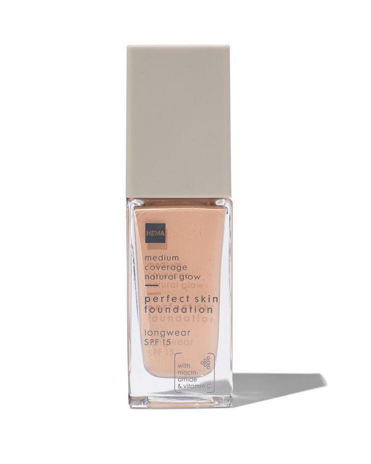 HEMA Perfect skin foundation SPF15 03 sand rose, Sieraden, Tassen en Uiterlijk, Uiterlijk | Cosmetica en Make-up, Nieuw, Verzenden